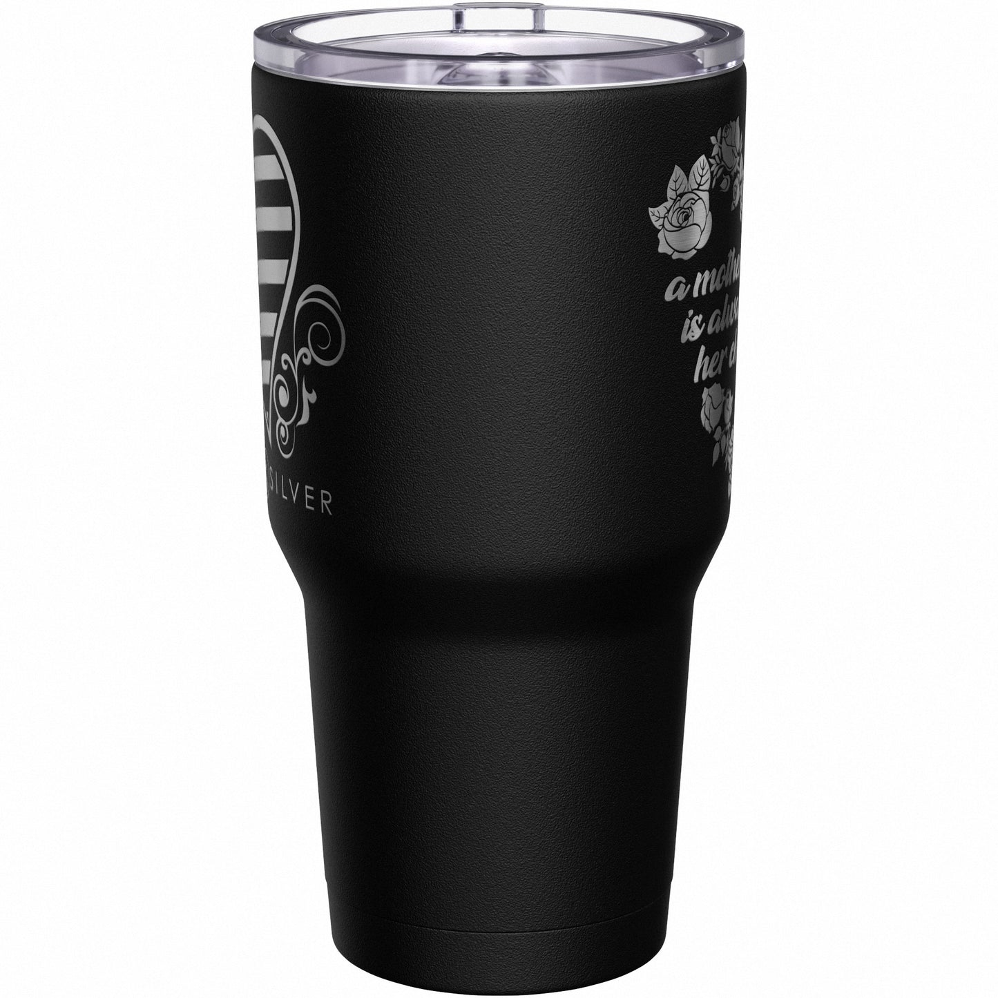 A Mother's Heart Is Always with Her Children Tumbler