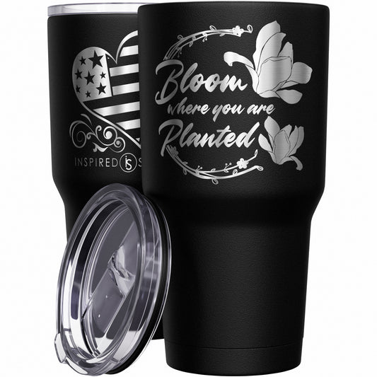 Bloom Where You Are Planted Tumbler