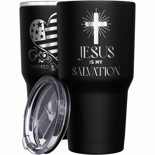 Jesus Is My Salvation Tumbler
