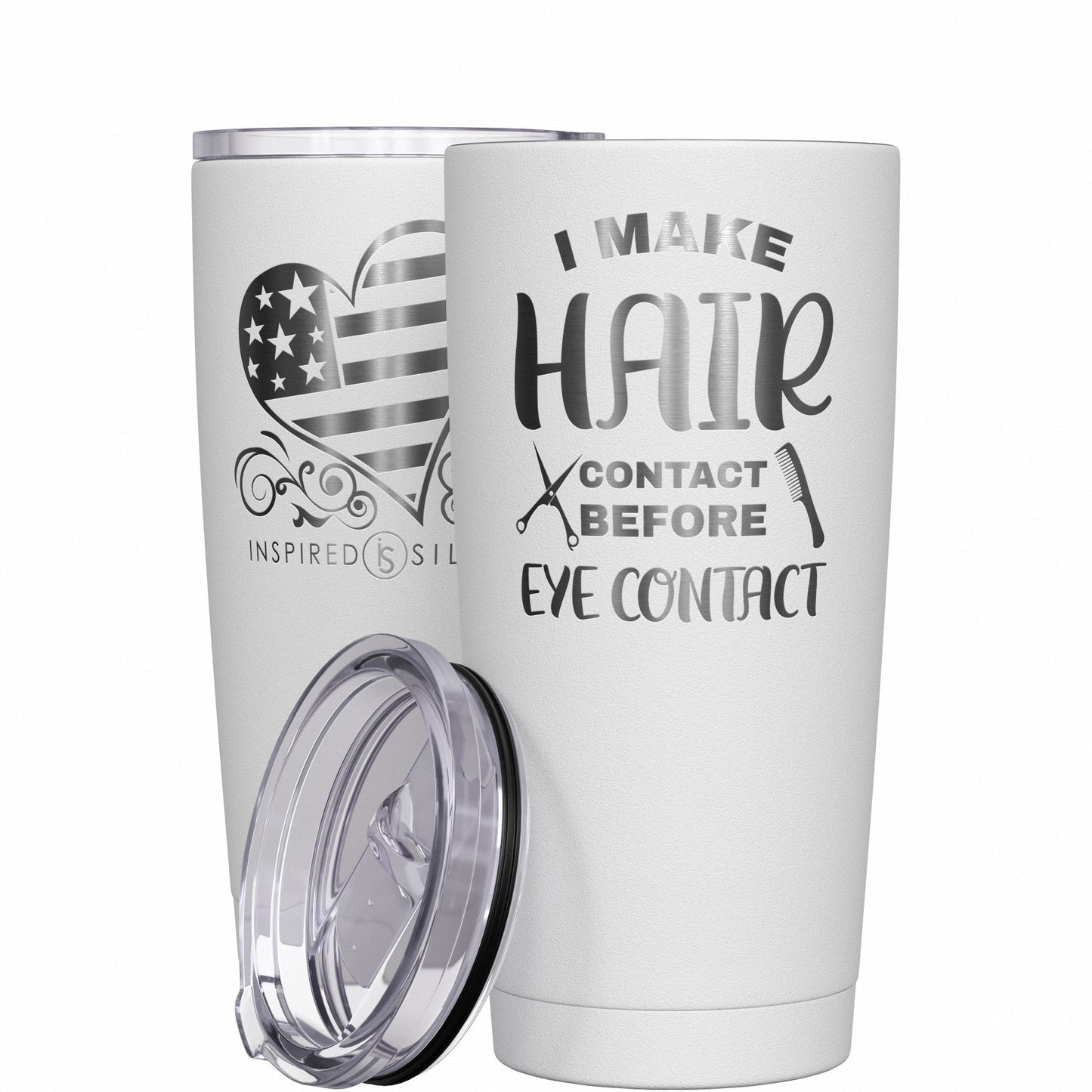 I Make Hair Contact before Eye Contact Tumbler