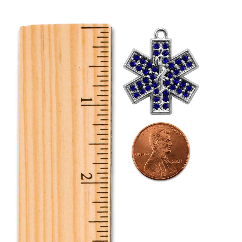 Silver Love EMT Charm Toggle Bracelet