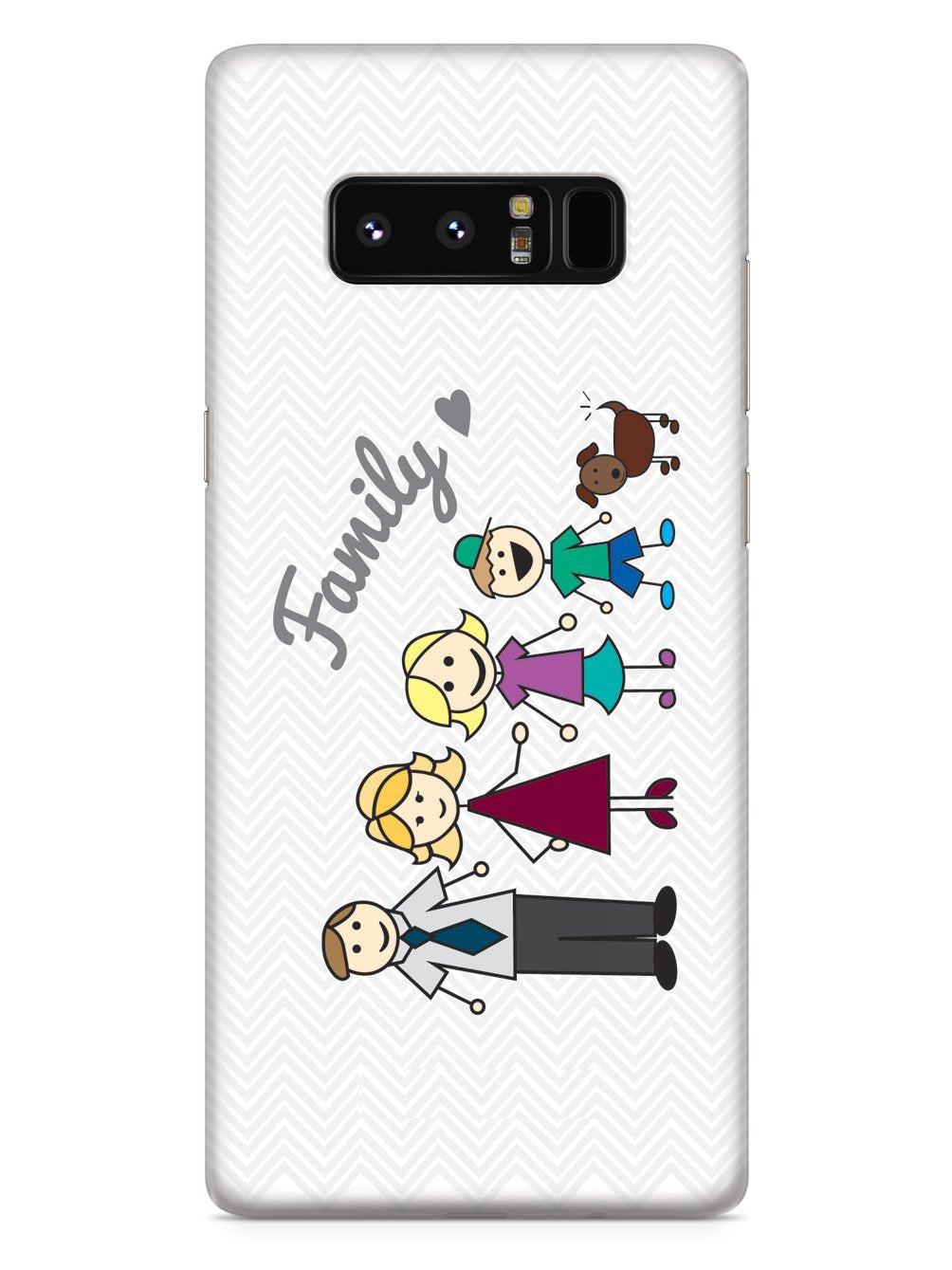 Love My Family - Stick Family Case