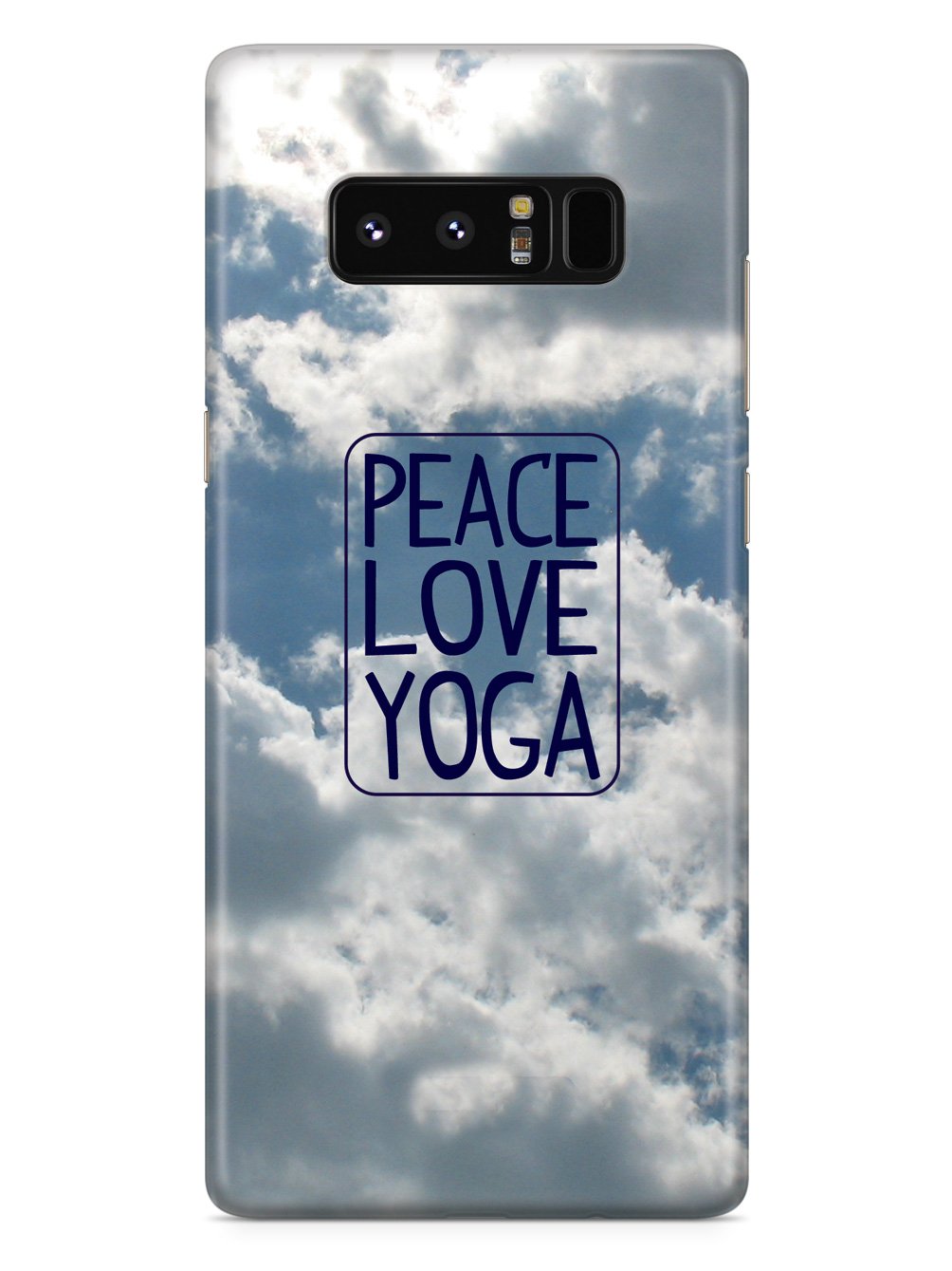 Peace, Love, Yoga Case