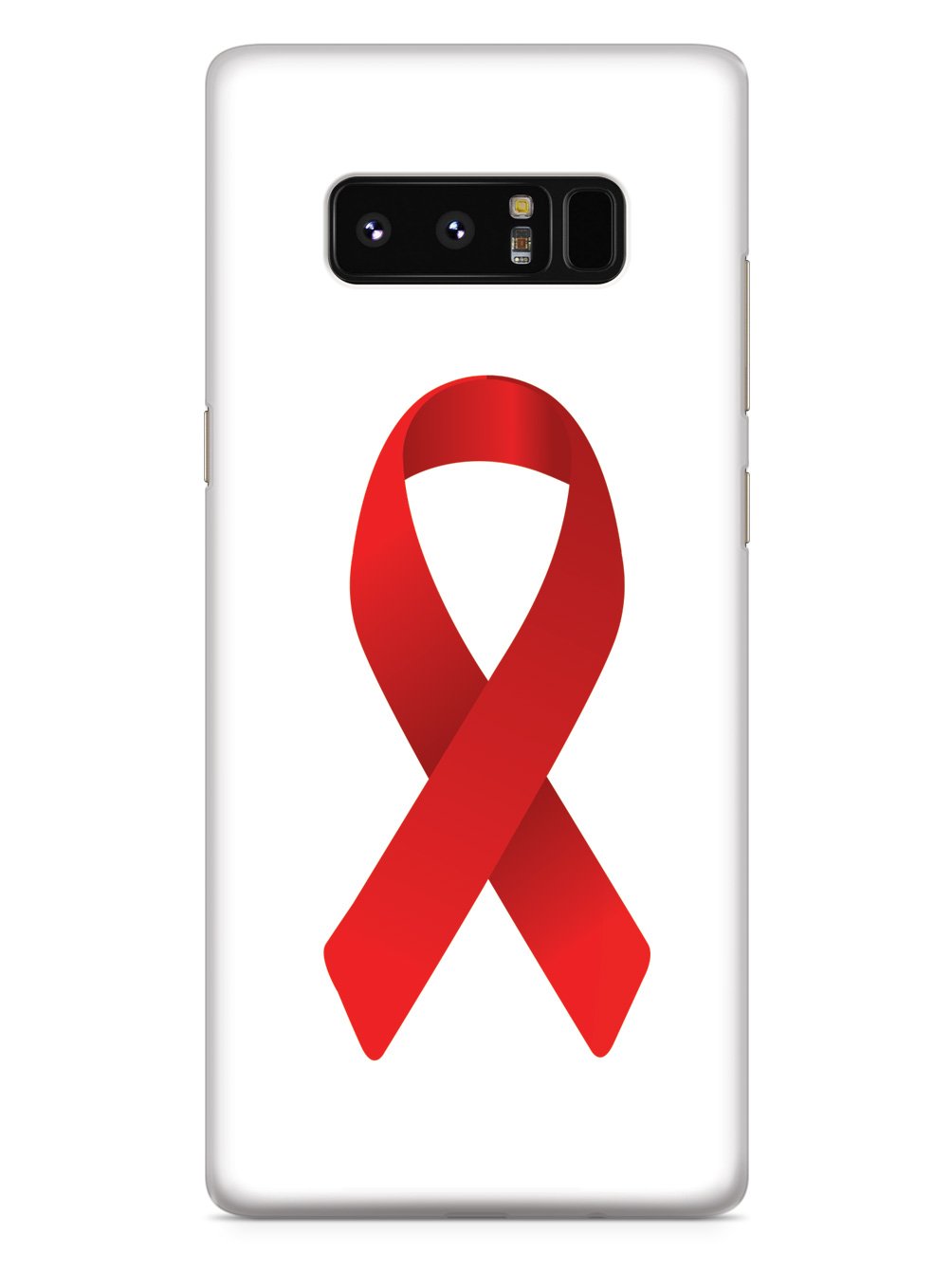 Red Awareness Ribbon Case
