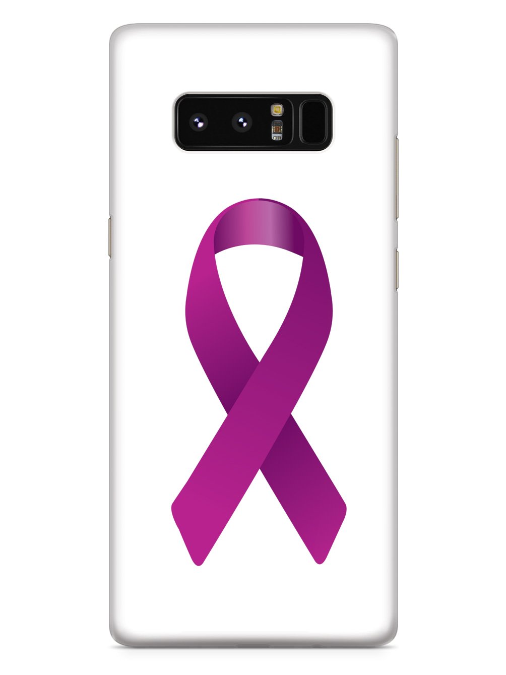 Violet Awareness Ribbon Case