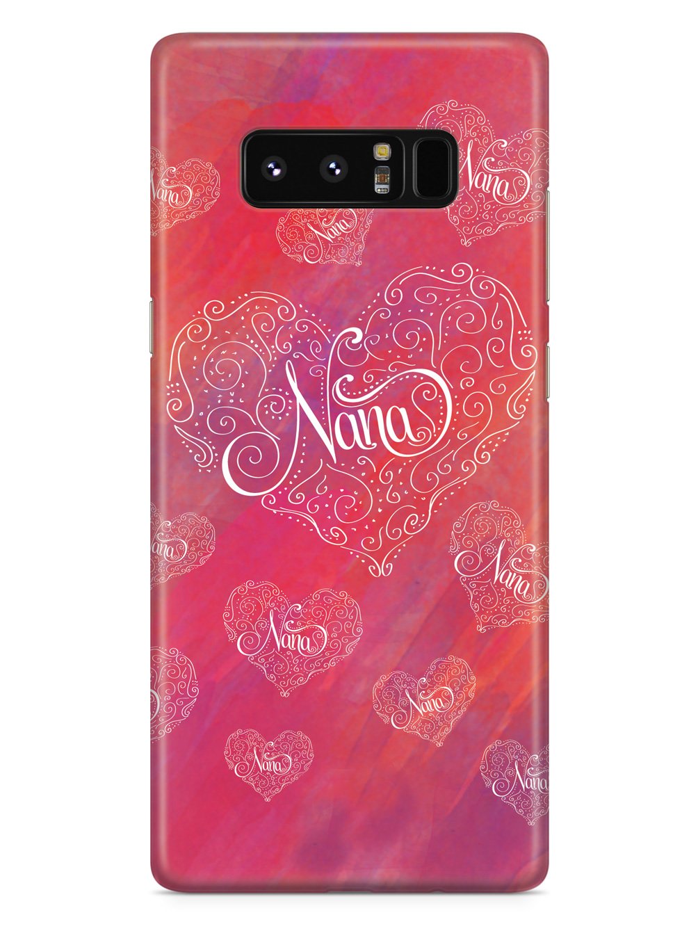 Nana Doodle Heart Design Case