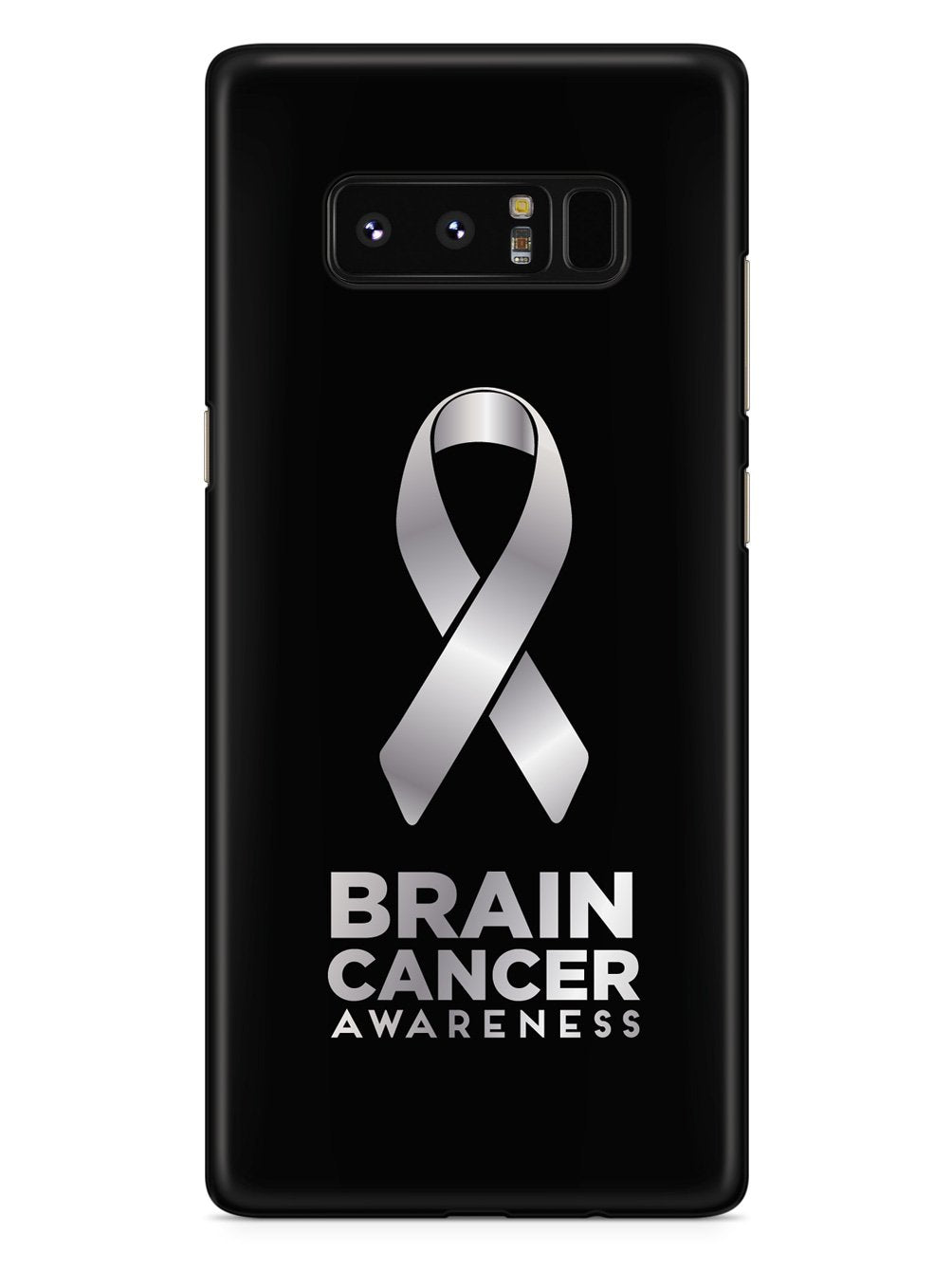 Brain Cancer Awareness Ribbon Case