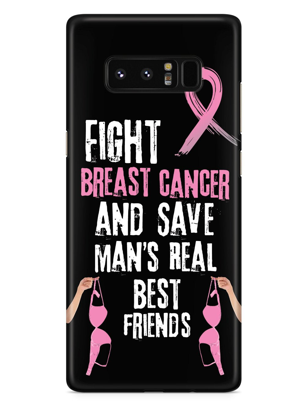 Fight Breast Cancer and Save Man's Real Best Friends Case