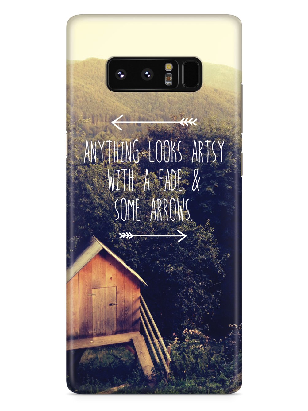 Anything Looks Artsy Humor Funny Case