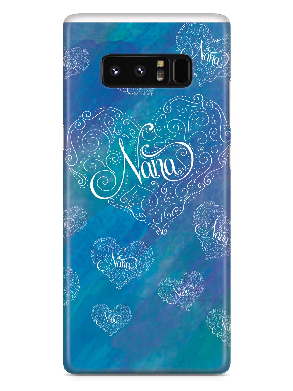 Nana - Blue Doodle Design Case