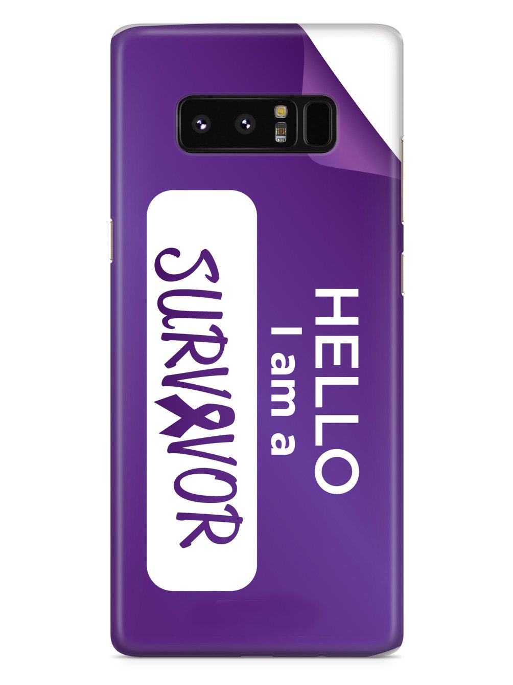 Hello, I am a Survivor - Purple Case