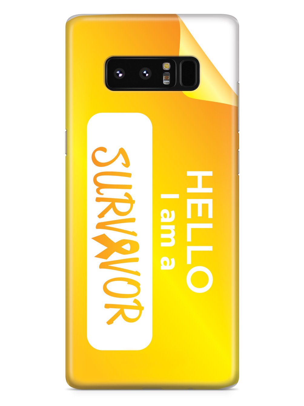 Hello, I am a Survivor - Yellow Case