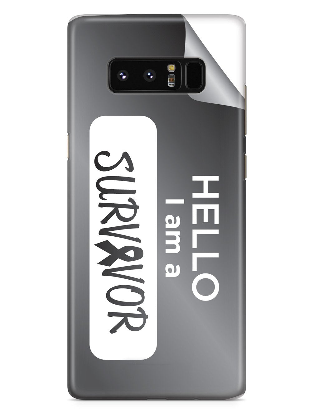 Hello, I am a Survivor - Black Case