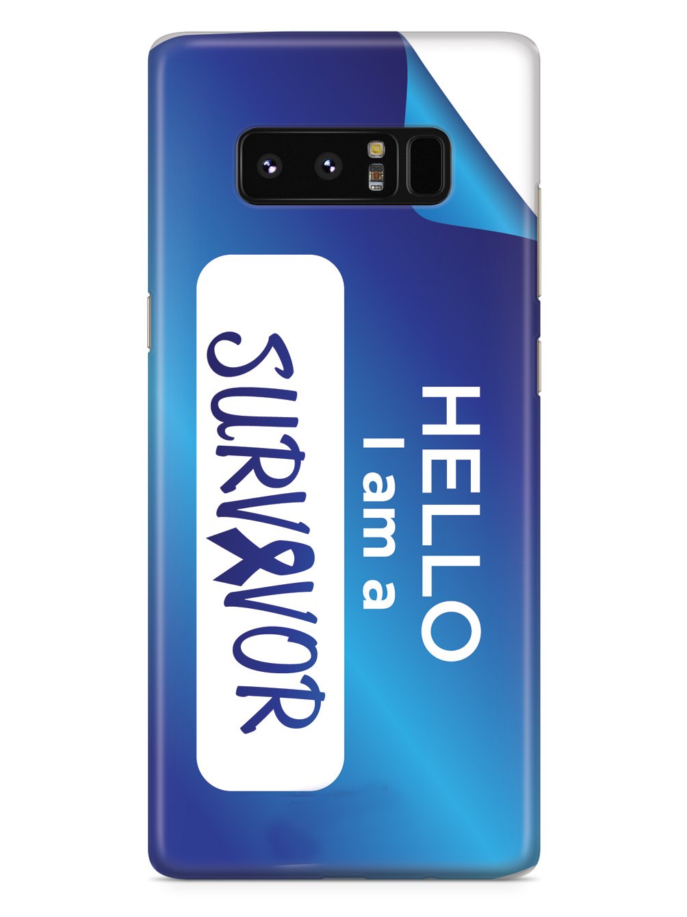 Hello, I am a Survivor - Blue Case
