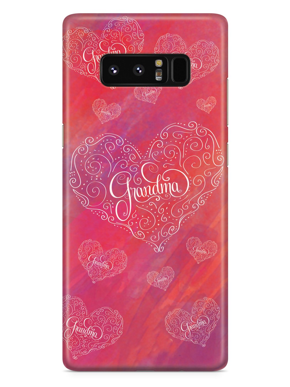 Grandma Doodle Pink Heart Case