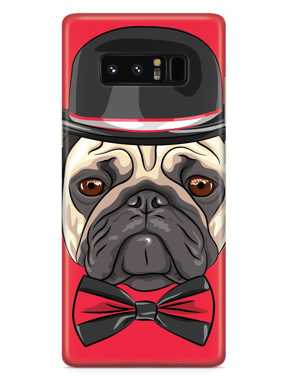 Mr. Pug Fancy Dog Funny Case