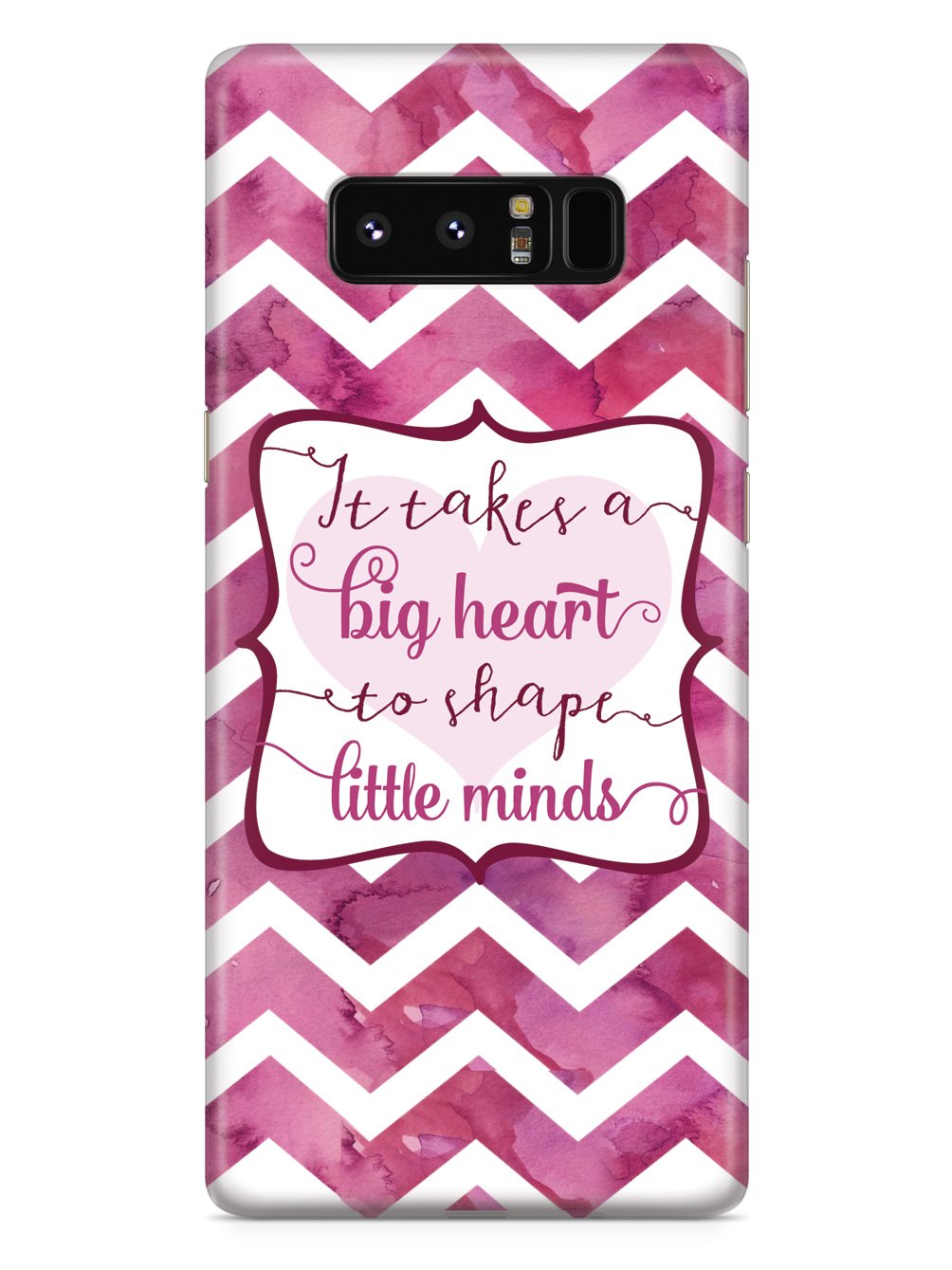 It Takes a Big Heart Quote Inspirational Saying Case