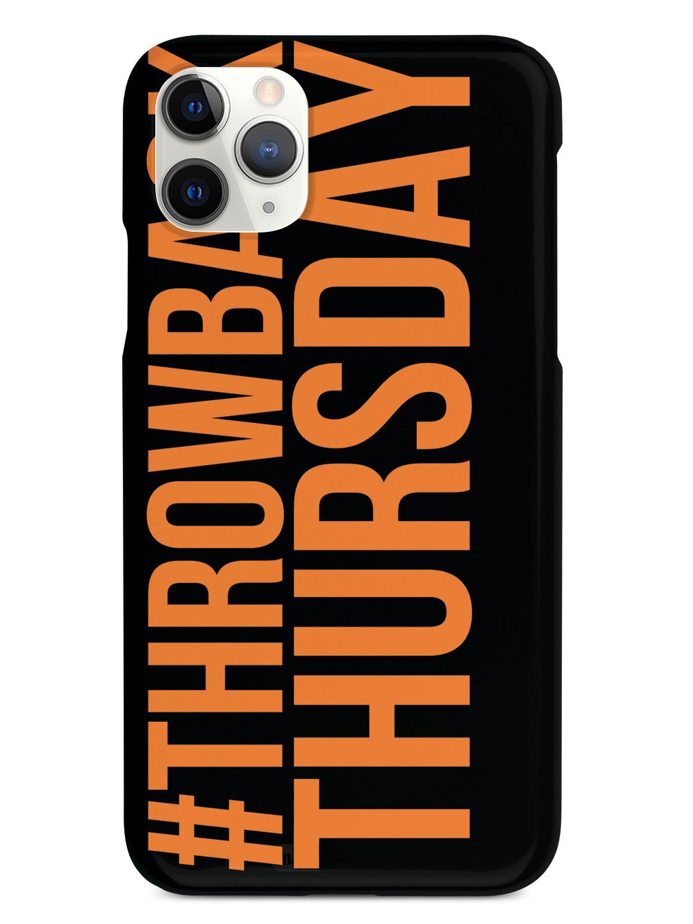#ThrowbackThursday Orange Throwback Thursday Case