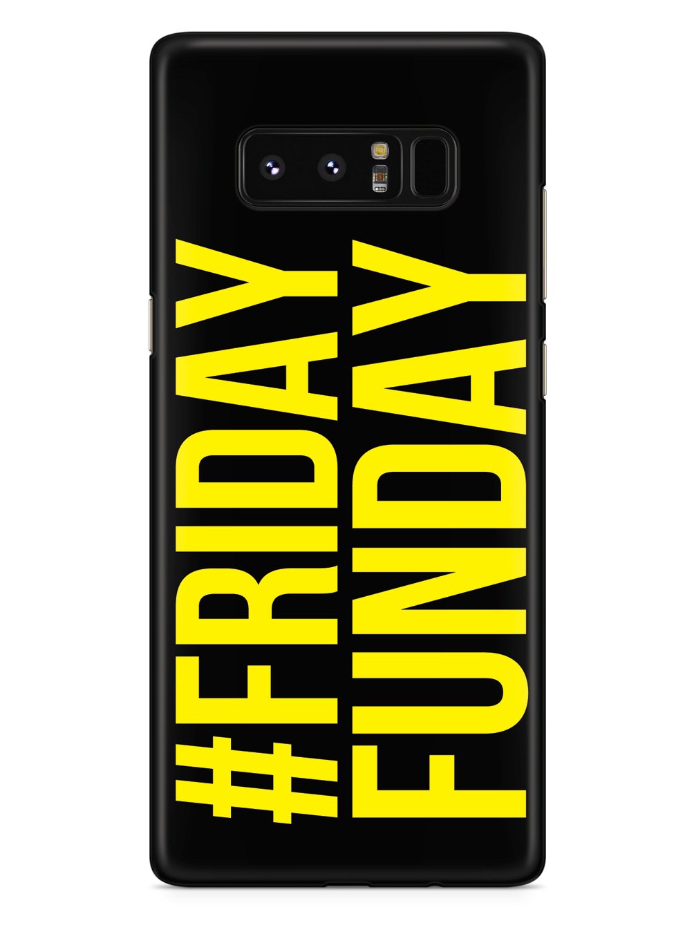 #FridayFunday Yellow Friday Fun Day Case