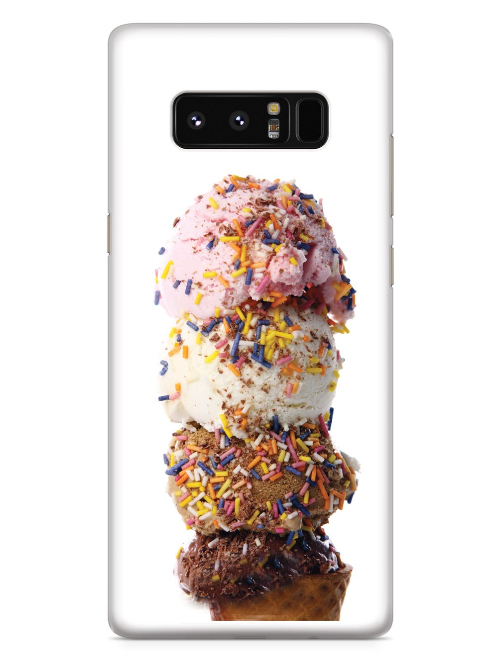 Ice Cream Cone with 4 Scoops Case