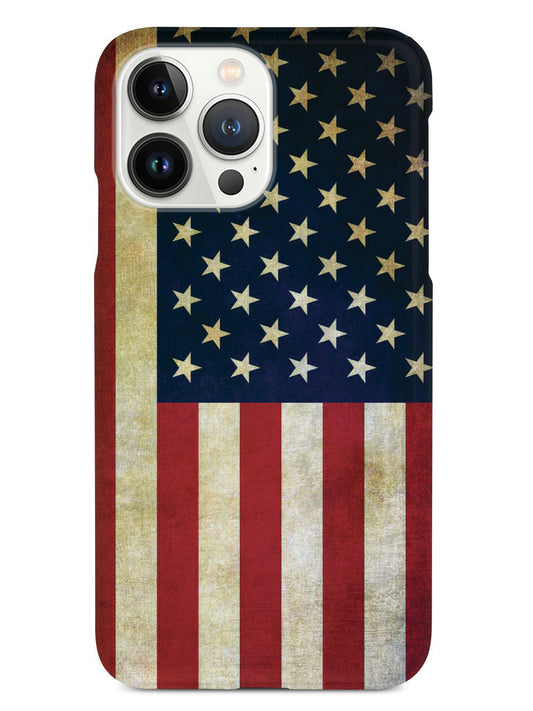 Vintage American Flag Downward Case
