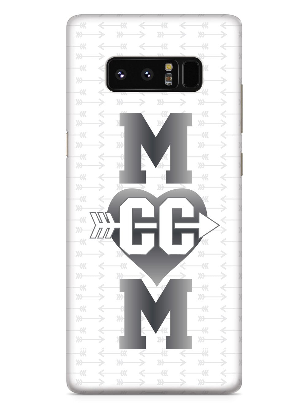 Cross Country Mom Heart Design Case