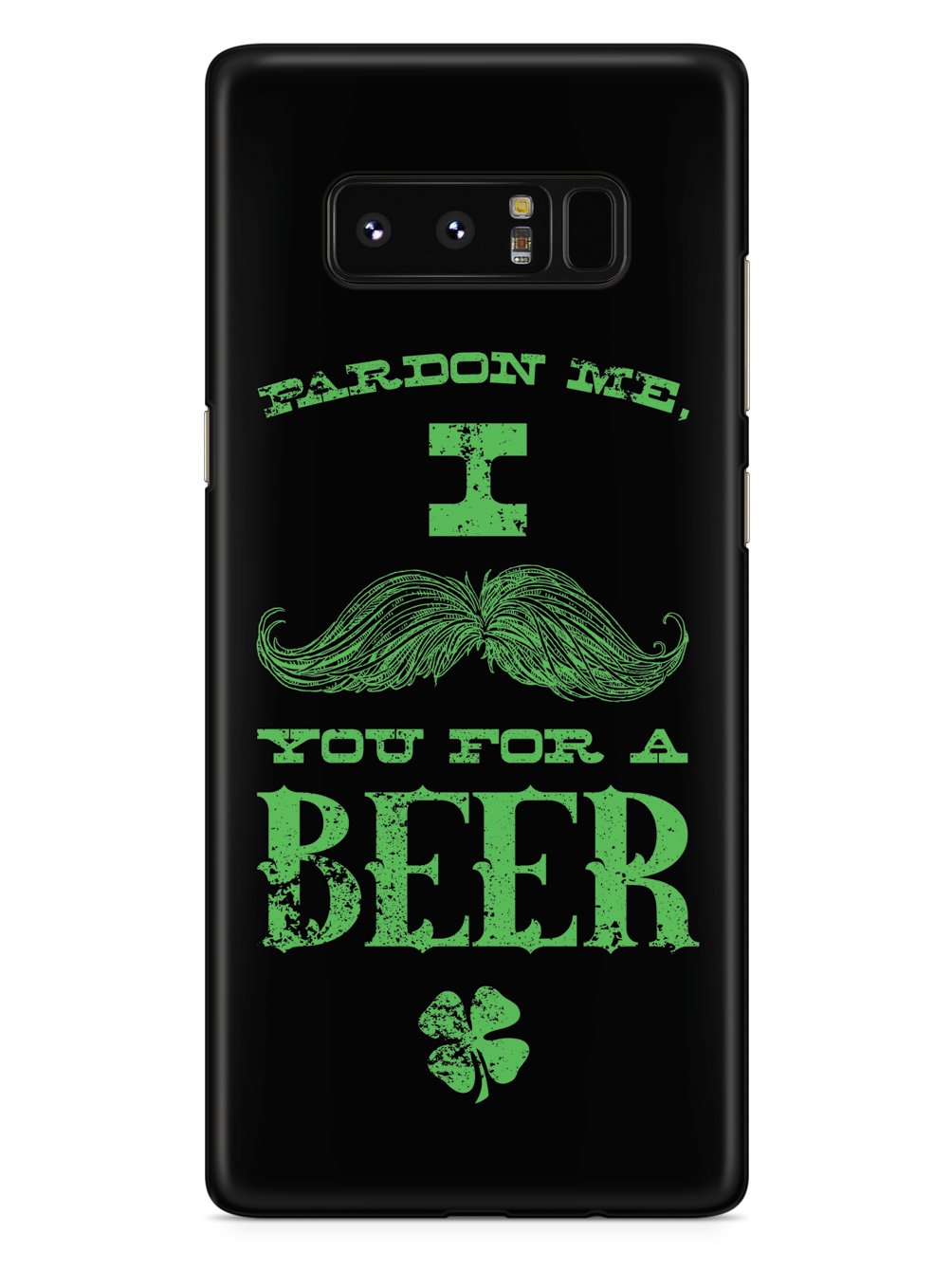 Mustache You For a Beer - St. Patrick's Day Drinking Case