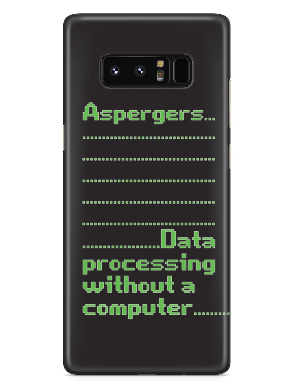 Aspergers Data Processing Case