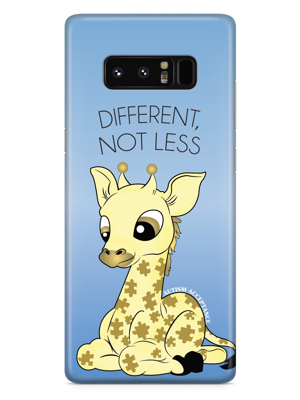 Different, Not Less Giraffe - Autism Awareness Case