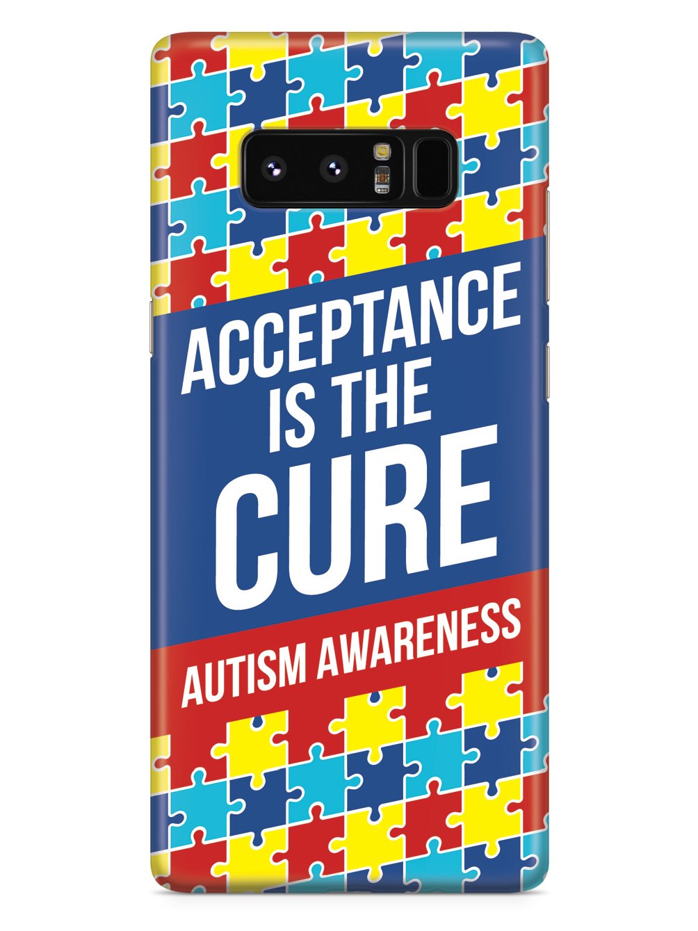 Acceptance is the Cure - Autism Awareness Case