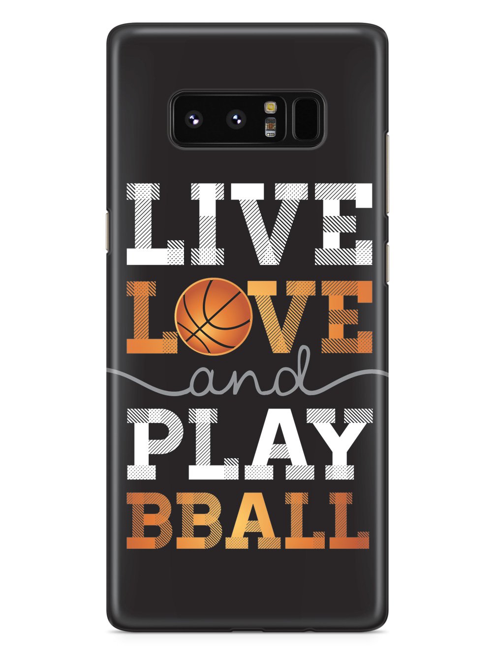 Live Love & Play Basketball Case