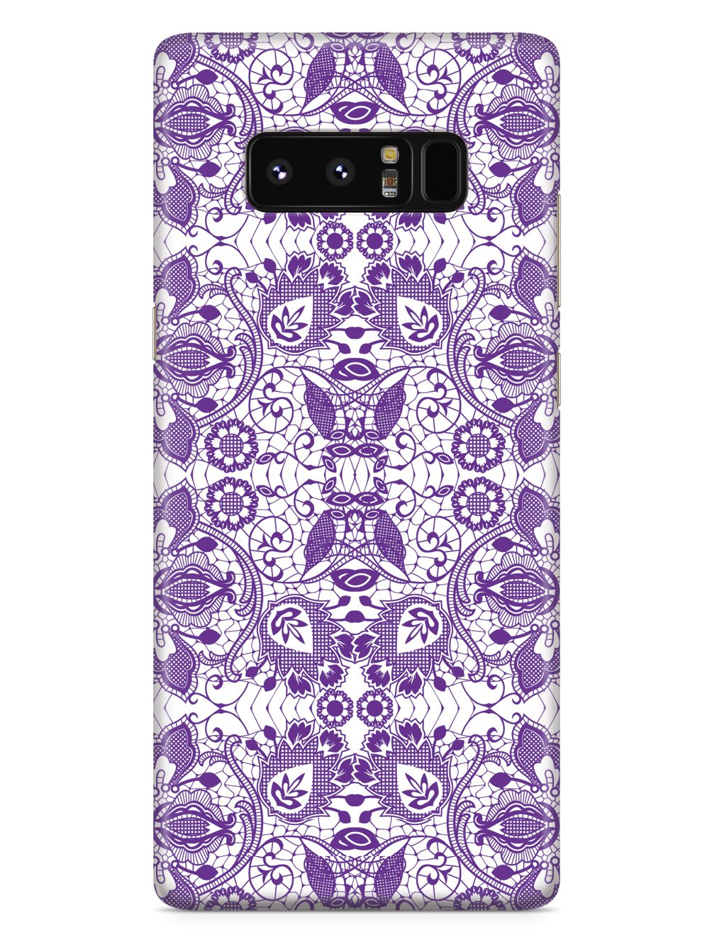 Lace Pattern - Royal Purple Case