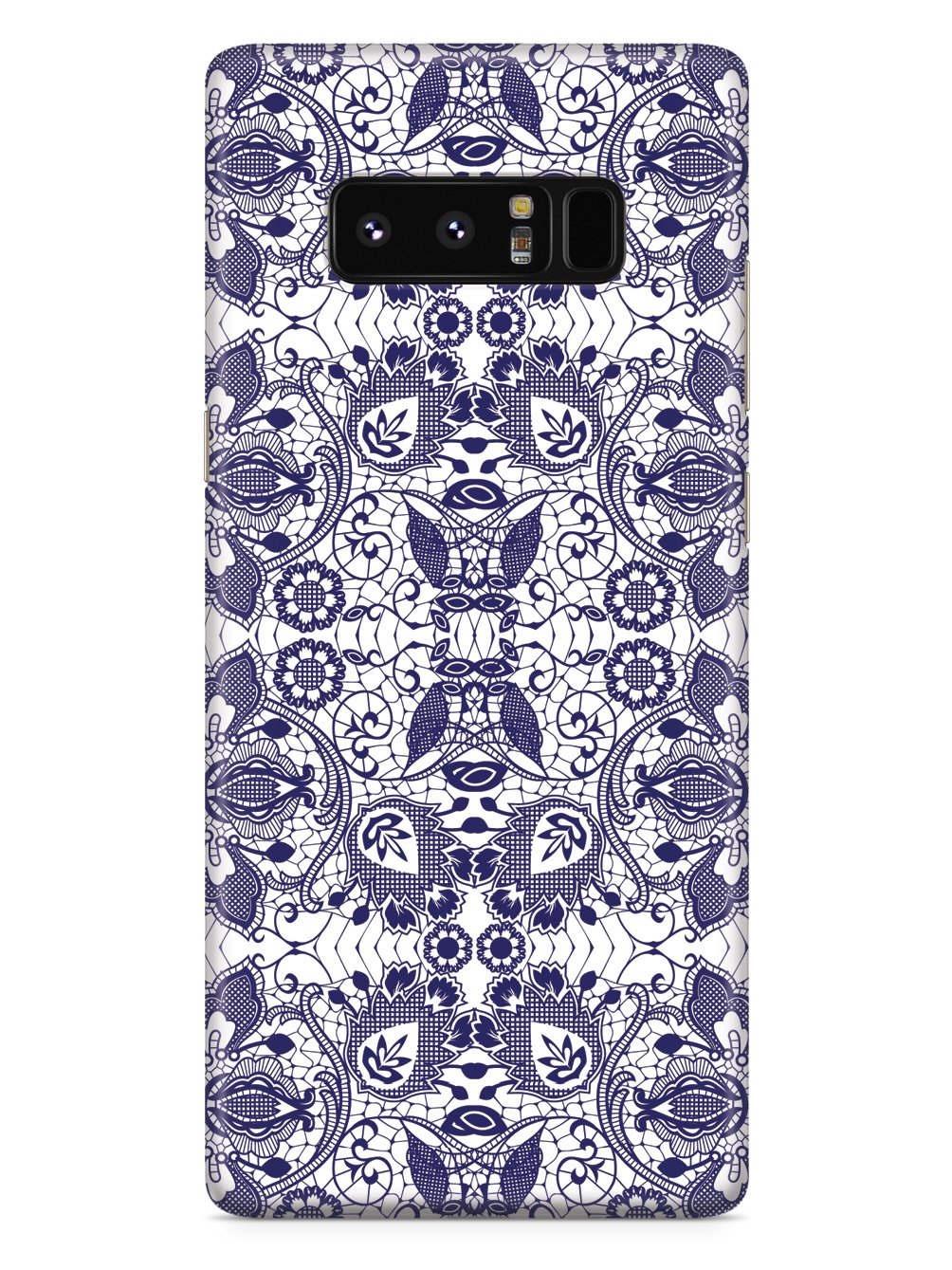 Lace Pattern - Navy Blue Case