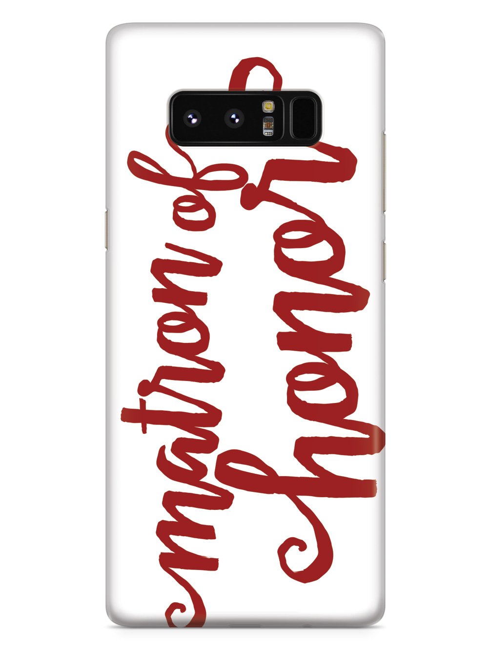 Matron of Honor - Crimson Red Case