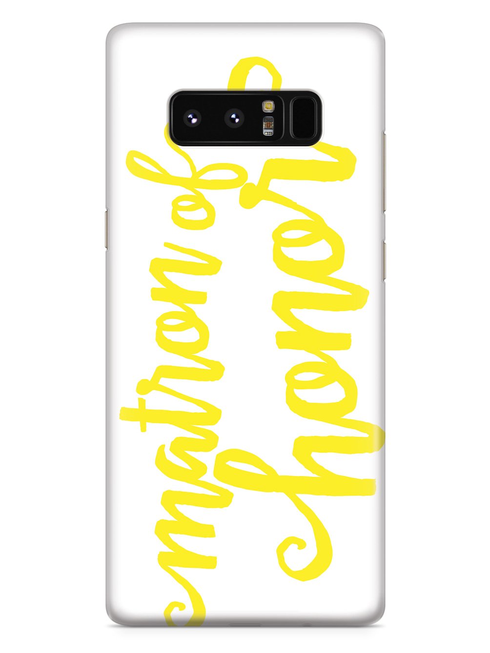 Matron of Honor - Yellow Case