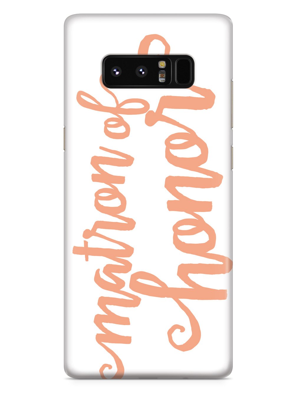 Matron of Honor - Peach Case