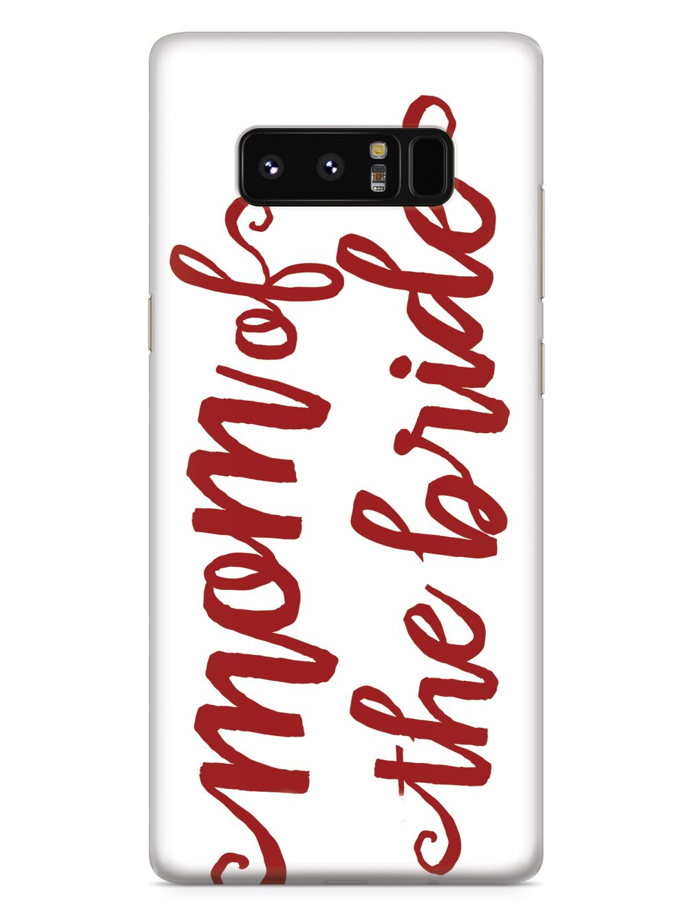 Mom of the Bride - Crimson Red Case