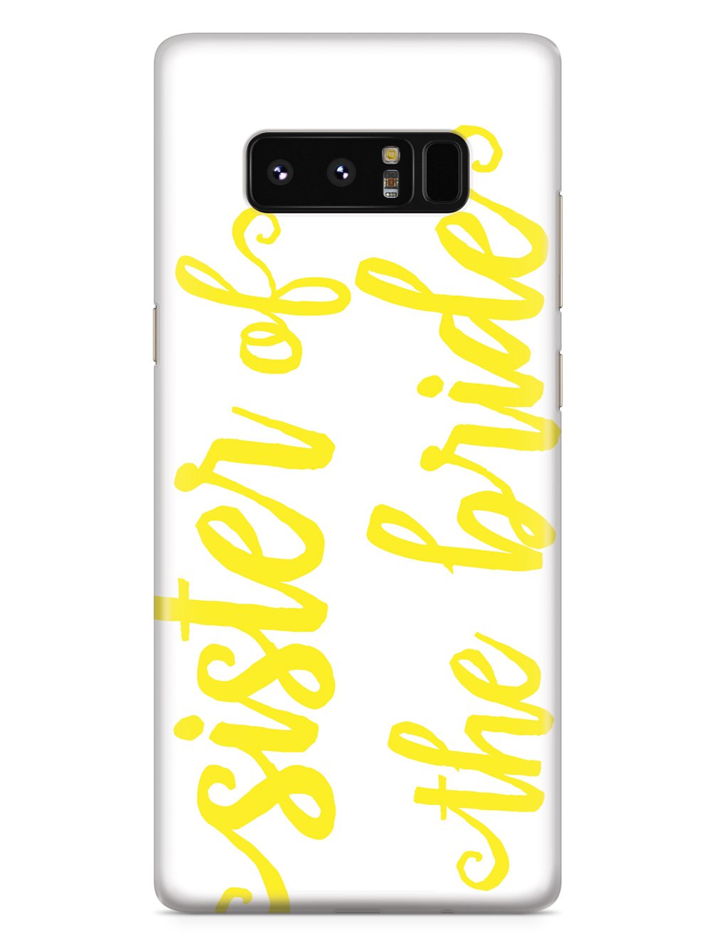 Sister of the Bride - Yellow Case