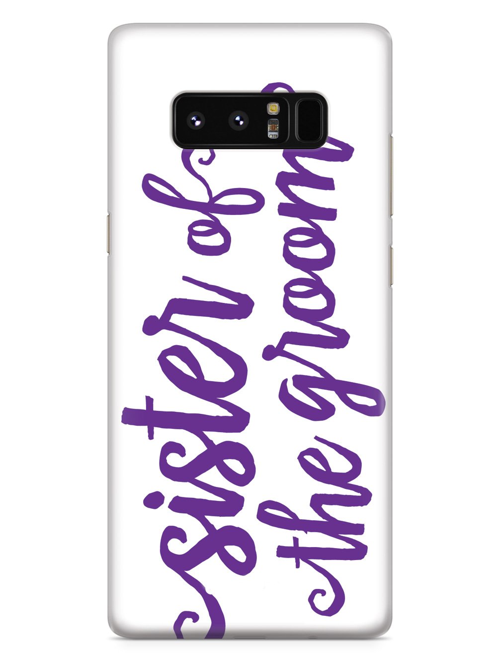 Sister of the Groom - Royal Purple Case