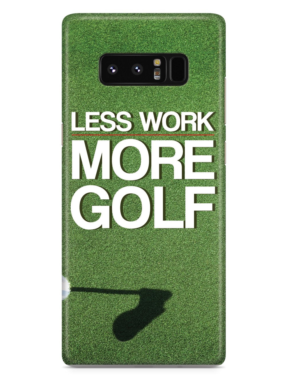 Less Work, More Golf Case