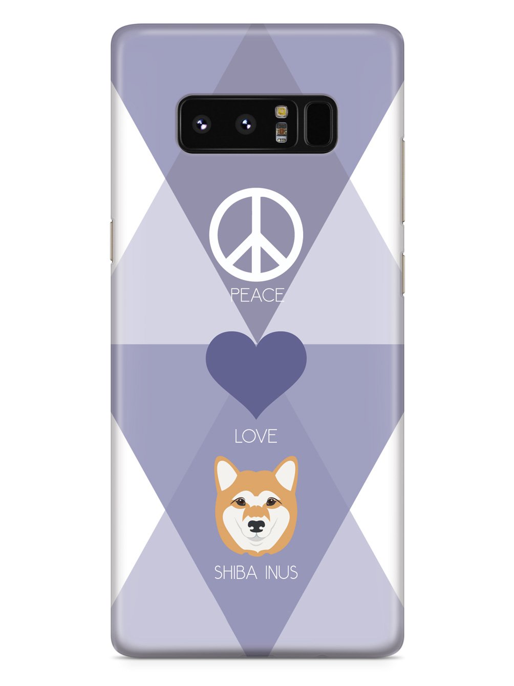 Peace, Love & Shiba Inus Case