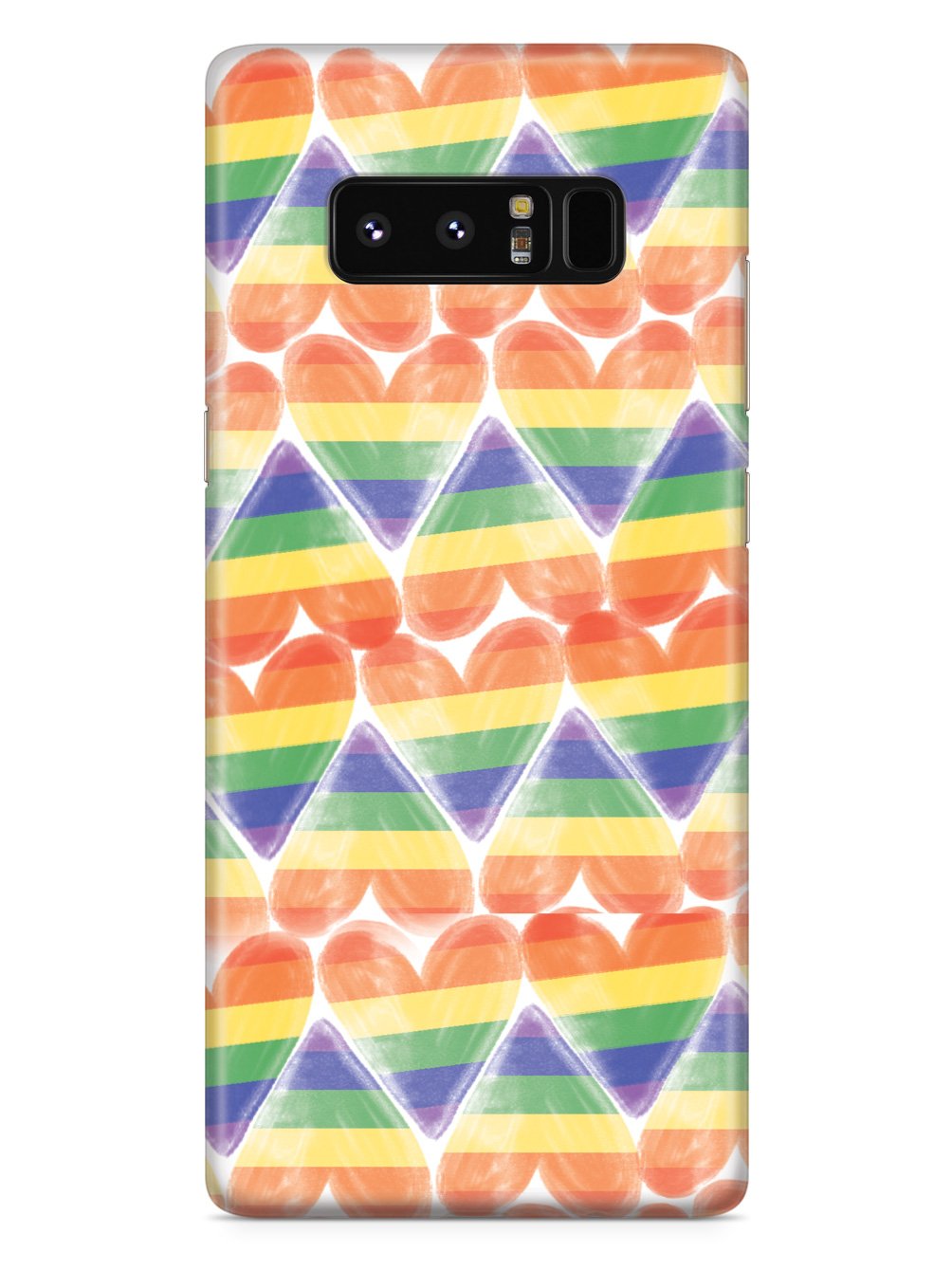 LGBT Heart Pattern Case