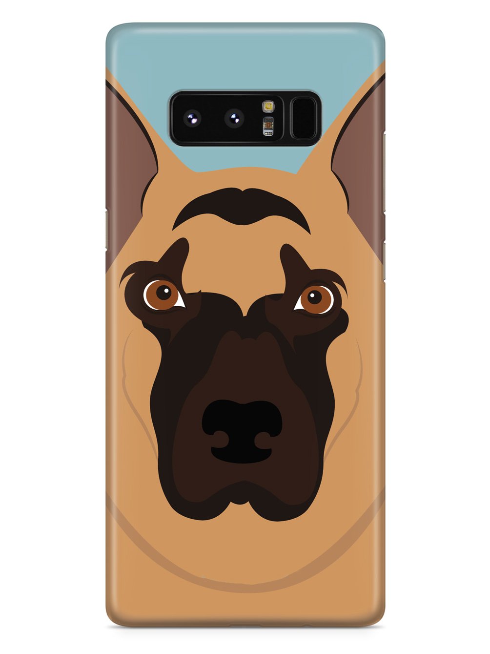 German Shepherd Face - Dog Case