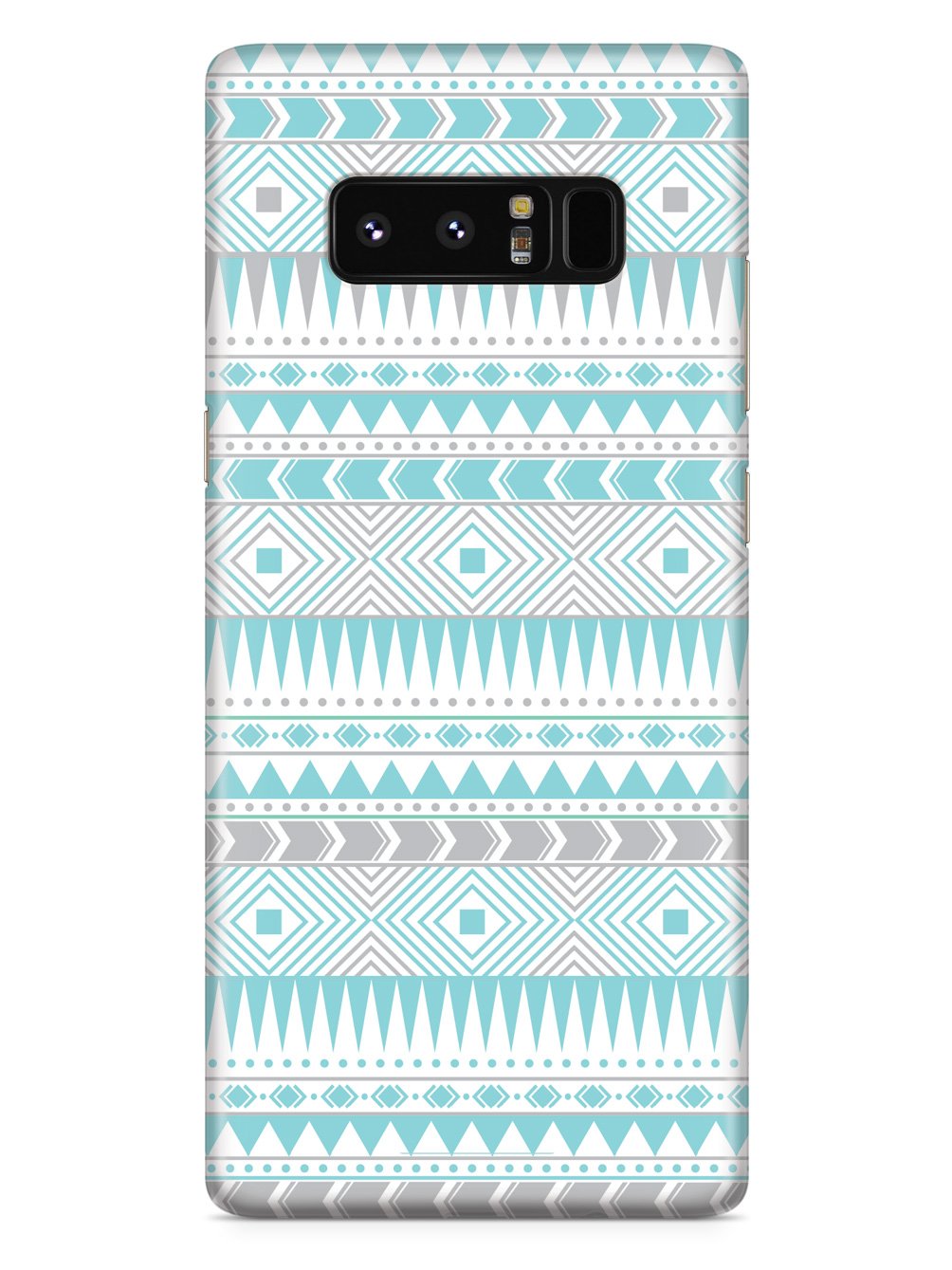 Aztec Pattern - Blue and Gray Case