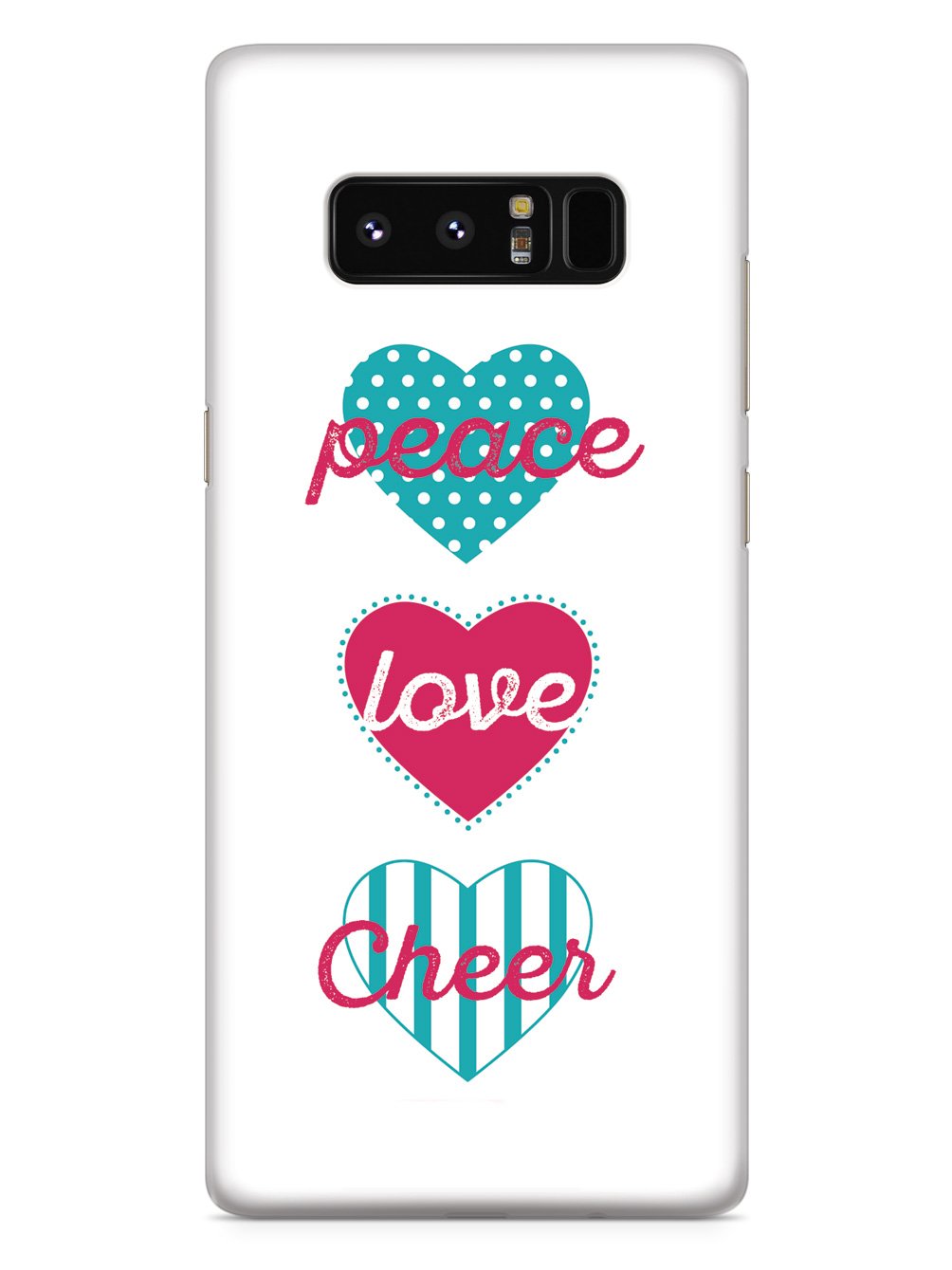 Peace Love Cheer Case