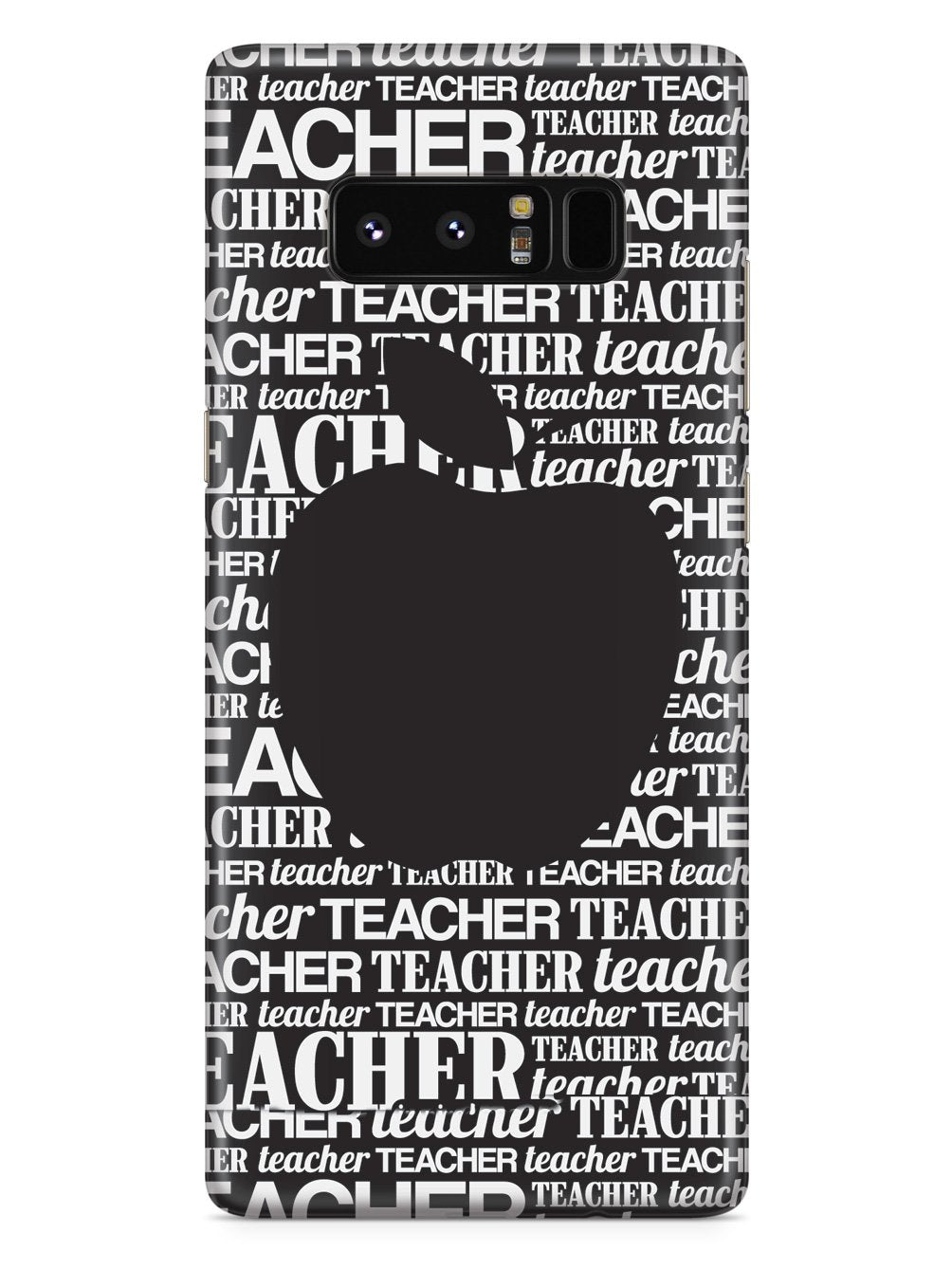 Apple Silhouette - Black Case