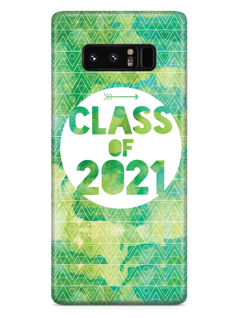 Class of 2021 - Green Watercolor Case