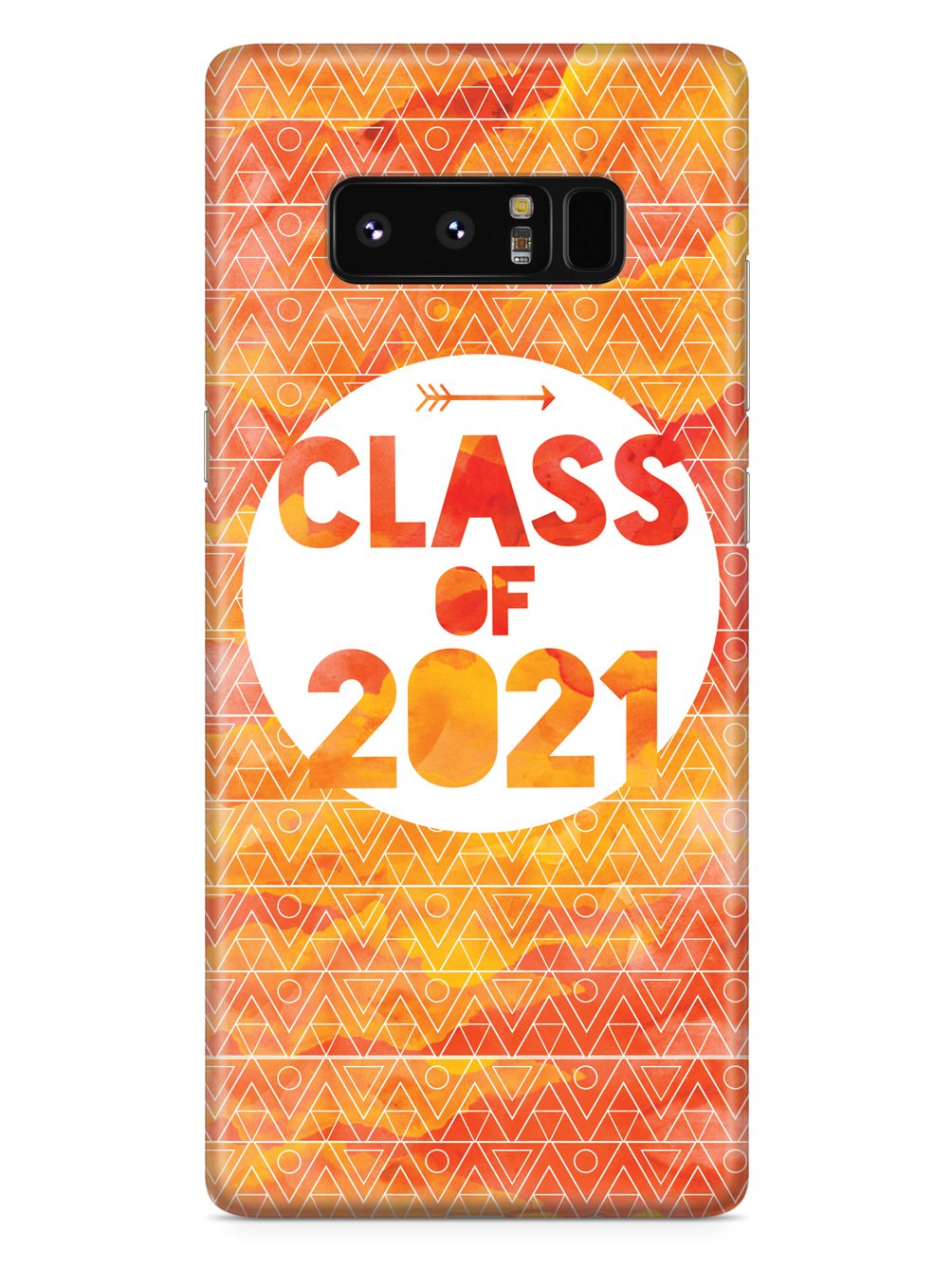 Class of 2021 - Orange Watercolor Case
