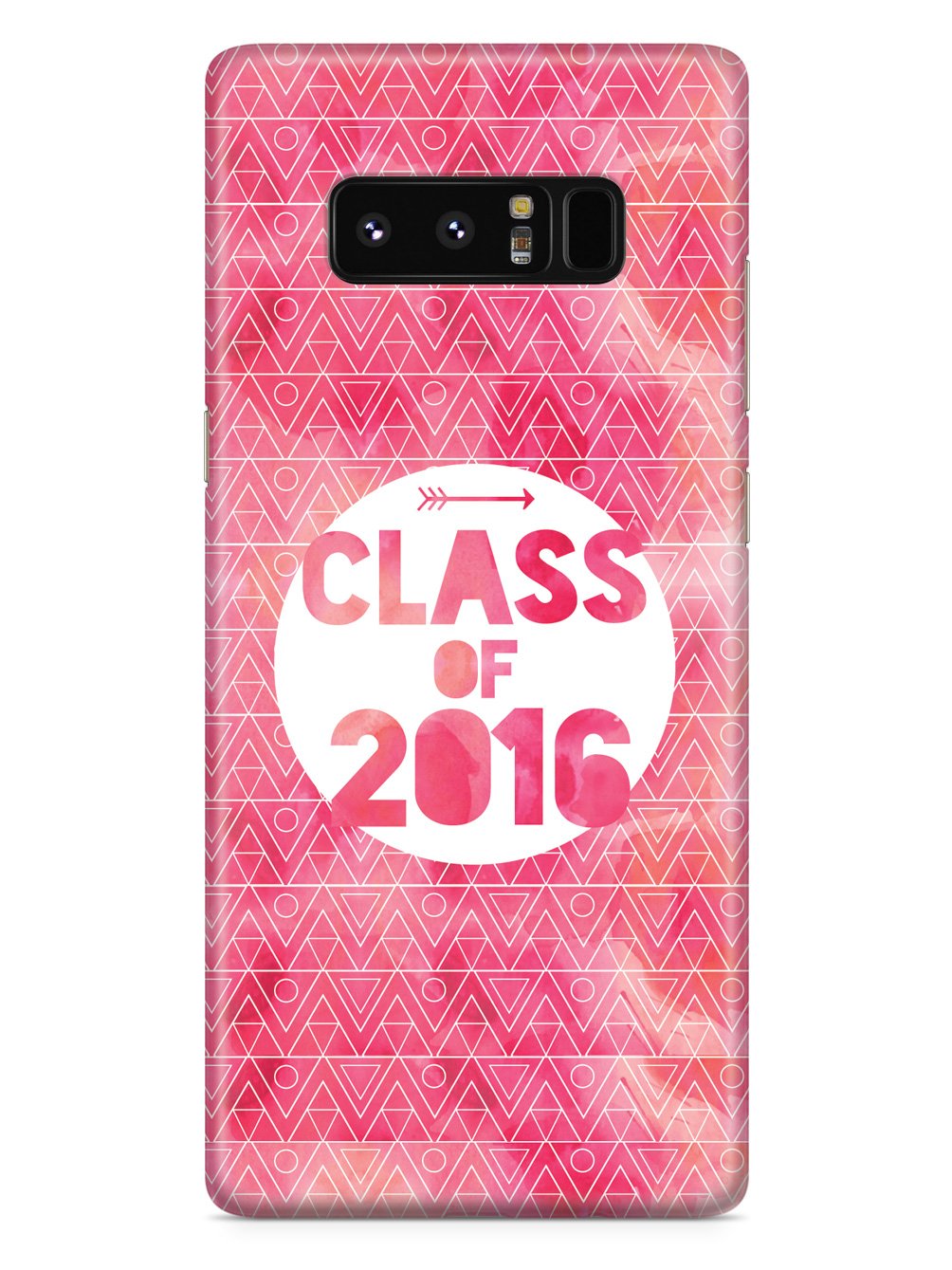 Class of 2016 - Pink Watercolor Case