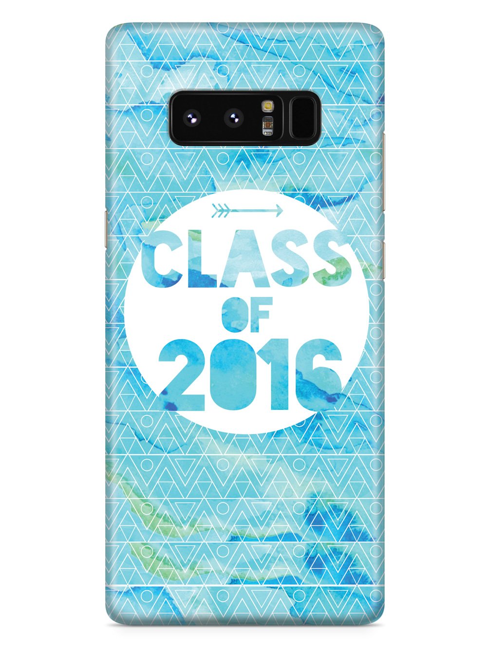 Class of 2016 - Blue Watercolor Case